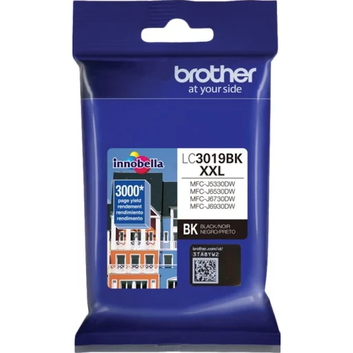 Imagen 0 de Cartridge Brother LC3019BK Negro Ato Rendimiento MFC J5330 J6530 J6930, 3000Pág