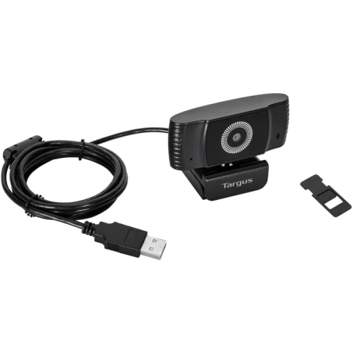 Imagen 2 de Cámara Web Targus Webcam Plus, 1080p Full HD, Enfoque Automático, Negro