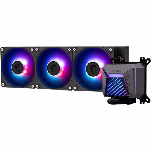 Imagen 2 de Refrigeración Líquida MSI MAG CORELIQUID A15 360 LGA1851 AM5 3*120mm 3400RPM