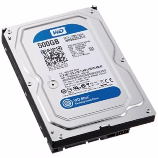 Imagen de Disco Duro Western Digital Blue 500GB 3.5" 7200RPM SATA III 6Gb/s 32 MB (Reacondicionado)