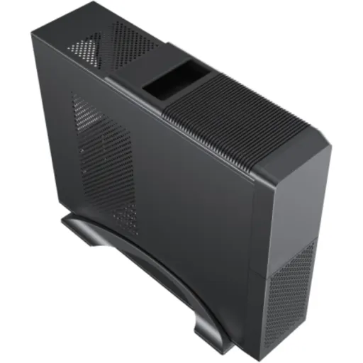 Imagen 2 de Gabinete PC Clio S-613 Fuente 600W Micro ATX Mini-ITX USB 3.0*1 USB-C*1 Negro