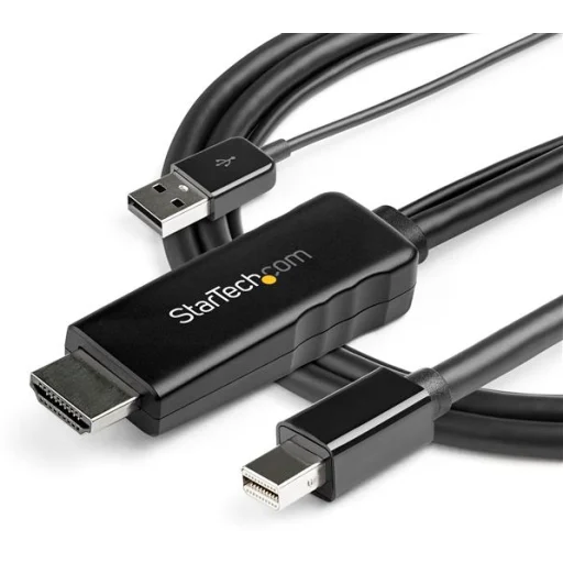 Imagen 5 de Cable Conversor HDMI a DisplayPort M/M 4K 30Hz Alim por USB Act 1.8m - StarTech