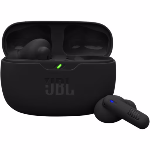 Imagen 0 de Audífonos Inalámbricos JBL Wave Beam 2, Cuna de Carga Bluetooth Negro