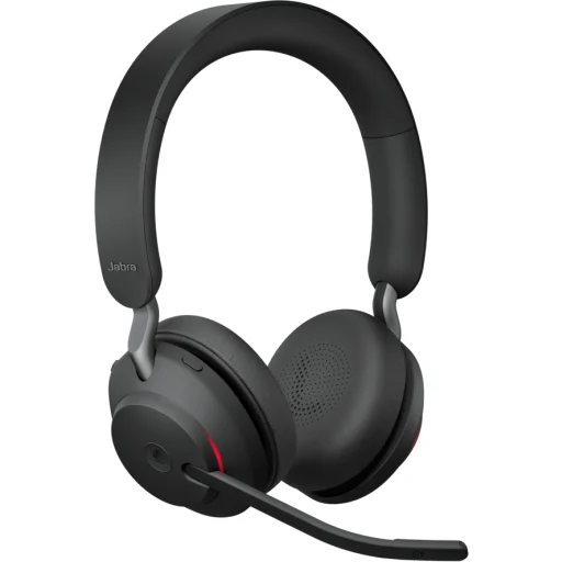 Imagen 2 de Audífonos Jabra Evolve2 65 Link380c MS Stereo Bluetooth USB Tipo-C Color Negro