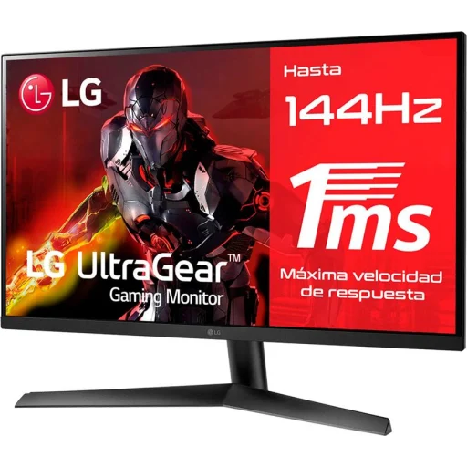 LG UltraGear FHD - Monitor para juegos de 24 pulgadas 24GL600F-B, TN con  AMD FreeSync, 144Hz, negro