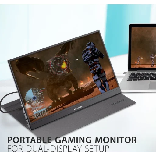Imagen 3 de Monitor Portátil Viewsonic VX1755 17" Gamer IPS FHD 1920*1080 Mini HDMI 2*USB-C