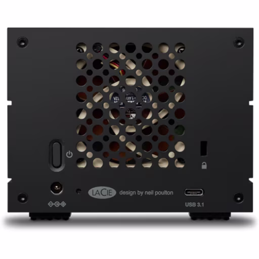 Imagen 4 de Disco Duro Externo Seagate LaCie 2big RAID 16TB (2*8TB) USB-C/USB 3.0, 2 Bahías