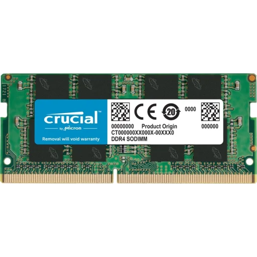 Memoria RAM 16GB DDR4 3200MHz SO-DIMM CL22 Non-ECC 1.2V 260p Comp/Mac - Crucial