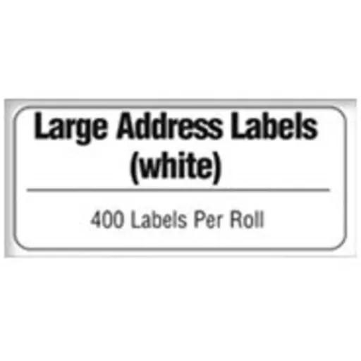 Imagen 2 de Etiqueta Térmica Brother DK1208 38x90mm precut label rollo 400 unds Blanco