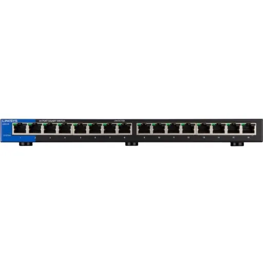 Imagen 1 de Switch Linksys LGS116, 16 Puertos Ethernet Gigabit 10/100/1000 No Administrable