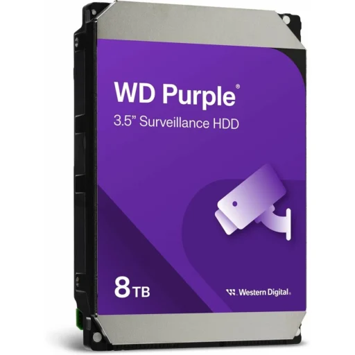 Imagen 2 de Disco Duro Western Digital Purple 8TB 3.5" 5640RPM SATA3 6Gb/s p/Videovigilancia