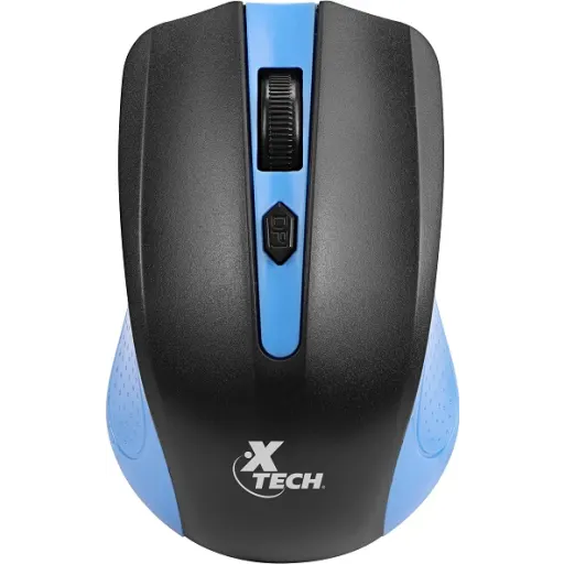 Mouse Inalámbrico XTech XTM-310BL Óptico 1600DPI 2.4GHz 4 botones Color Azul