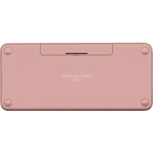 Imagen 4 de Teclado Inalámbrico Logitech Pebble Keys 2 K380s, estilizado y minimalista, Rose
