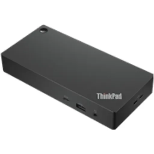 Imagen 3 de Lenovo ThinkPad Universal USB-C Dock - Estación de conexión - USB-C - HDMI, 2 x DP - GigE - 90 vatios - CRU - Estados Unidos - para K14 Gen 1; ThinkPad E14 Gen 3; E14 Gen 4; P15v Gen 3; X1 Fold 16 Gen 1; Yoga Slim 7 Pro 14