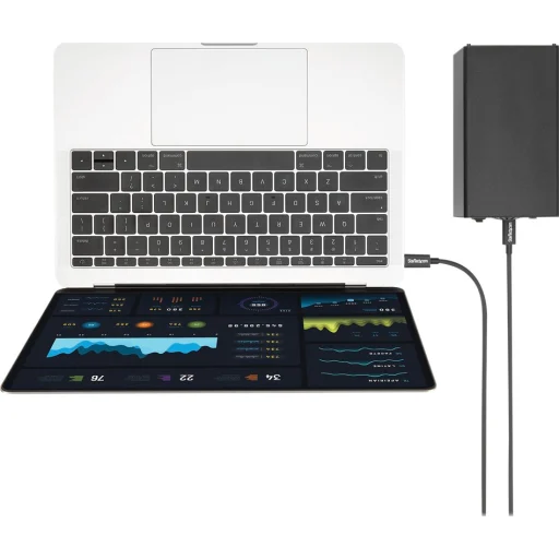 Imagen 5 de Cable Thunderbolt 3 USB-C M/M 20Gbp/s 4K 60Hz 2 Mts Nique Color Negro - StarTech