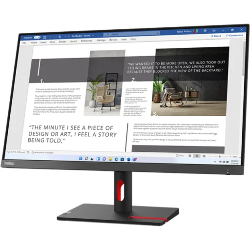 Imagen 1 de Monitor Lenovo ThinkVision S27i-30 27" FHD 1920*1080 WLED IPS 2*HDMI VGA 100Hz