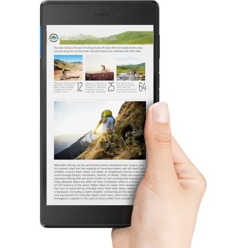 Imagen 5 de Tablet Lenovo Tab7 Essential MediaTek 64-b Quad Core RAM1GB 7"3G Android Nougat