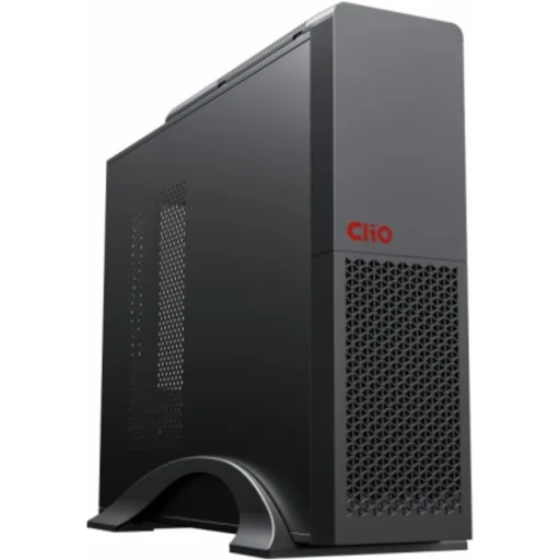 Imagen 1 de Gabinete PC Clio S-613 Fuente 600W Micro ATX Mini-ITX USB 3.0*1 USB-C*1 Negro