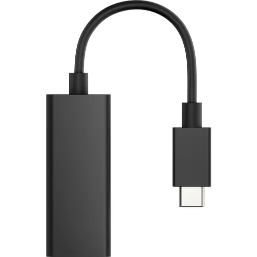 Imagen 3 de Adaptador de Red USB-C a Red Gigabit RJ-45 G2 cable Long 104mm Color negro - HP
