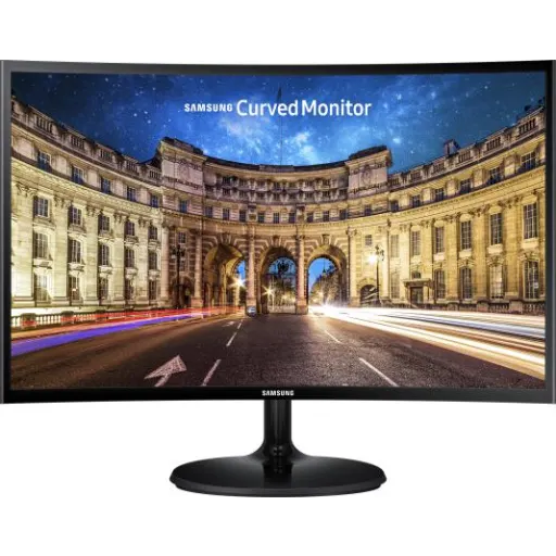 Imagen 0 de Monitor Curvo Samsung 27" VA FHD 1920*1080 VGA HDMI 4ms FreeSync 60Hz VESA