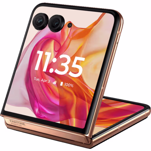 Imagen 2 de Smartphone Motorola Moto Razr 50 Ultra OctaCore 12GB/512GB 6.9"WiFi G5 PeachFuzz