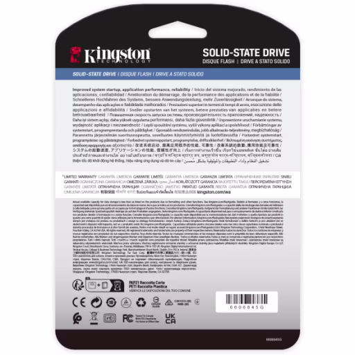 Imagen 4 de Kingston - Internal hard drive - 3.84 TB - Solid state drive - DC3000ME U.2 PCIe 5.0 NVMe TCG