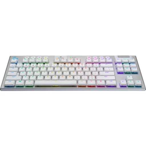 Imagen 2 de Teclado Inalámbrico Logitech G915 TKL RGB Bluetooth USB Sin Tecl N° Blanco Artic