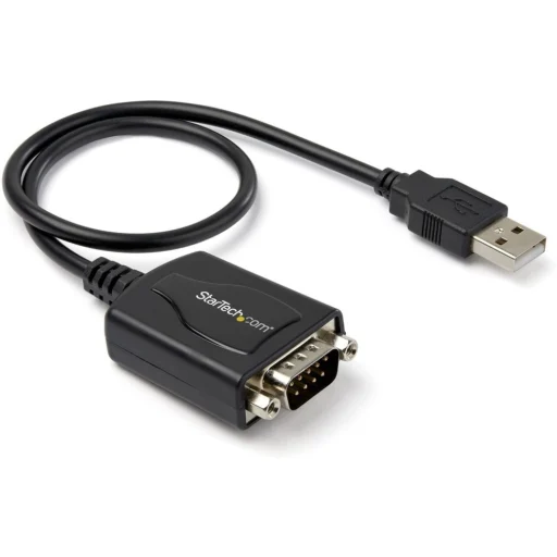 Imagen 0 de Cable 1.8m USB a Puerto Serie Serial RS232 con Retención del Puerto COM
