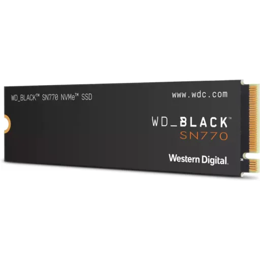 Imagen 1 de Unidad SSD Western Digital Black SN770 1TB M.2 22*80 PCIe Gen4 x4, 5150/4900MB/s