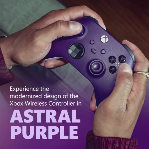 Imagen 1 de Control inalámbrico GAMER para Xbox Series X/S - Astral Purple