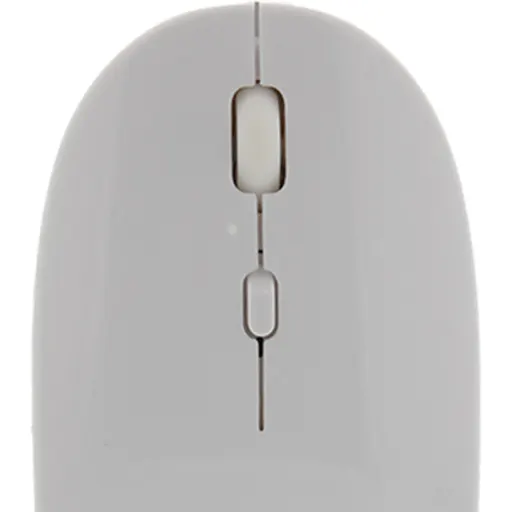 Imagen 3 de Mouse Inalámbrico KlipX KMW-335WH Óptico 1600DPI 2.4GHz 4 Botons Recp USB Blanco