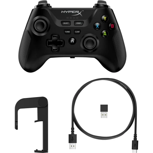 Imagen 9 de HyperX Clutch - Mando de videojuegos - inalambrico - Bluetooth - negro - para PC