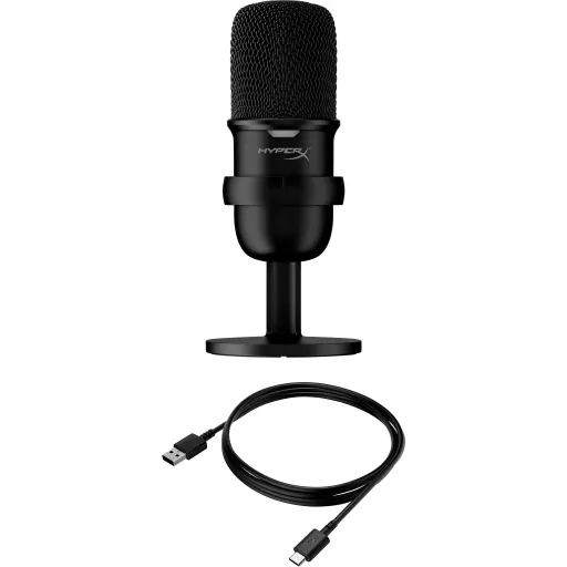 Imagen 5 de Micrófono Streaming HyperX SoloCast, Base para Escritorio, USB Plug&Play, Negro