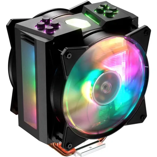 Imagen 10 de Disipador CPU Cooler Master MasterAir MA410M RGB, LGA 1151, AMD AM4
