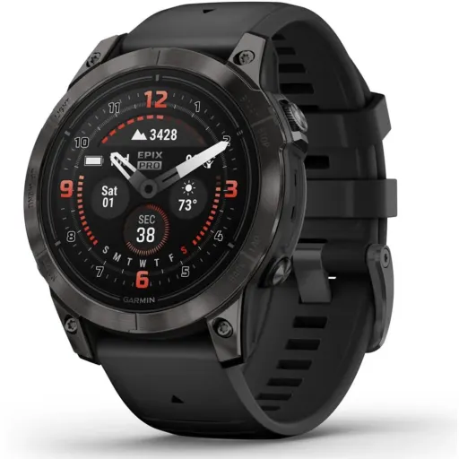 Imagen 0 de Garmin Epix Pro Gen 2 Sapphire Edition (47 mm) - Carbon Gray DLC Titanium / Black [010-02803-10]