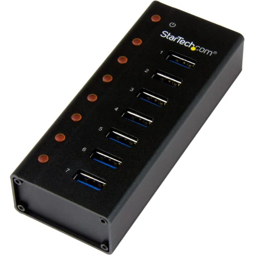 StarTech.com Hub USB de 4 Puertos - USB 3.0 de 5Gbps - Alimentado por el  Bus - Concentrador