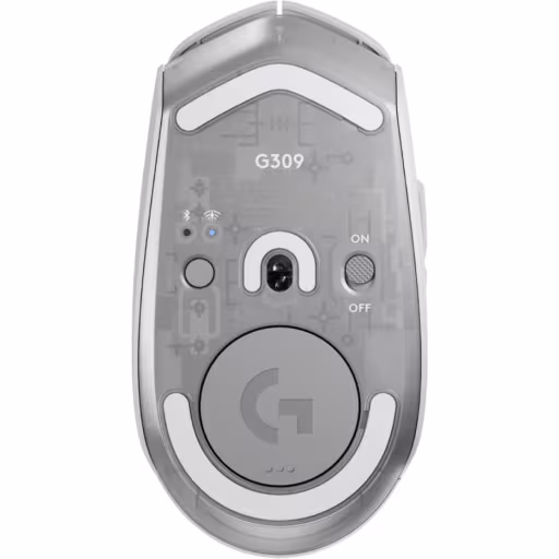 Imagen 5 de Mouse Inalámbrico Logitech G309, Óptico 2560dpi 6 Botones RF+Bt Color blanco
