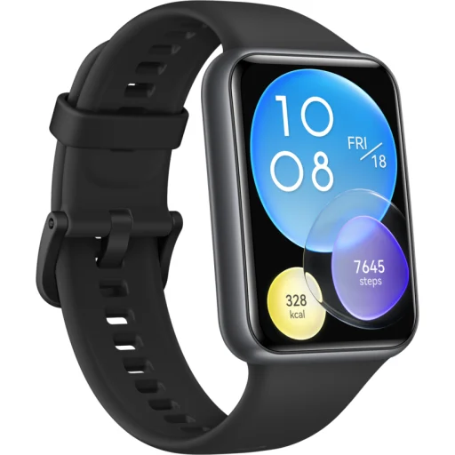 Imagen 2 de Smartwatch Huawei Fit 2 Active, 1.74" AMOLED Bluetooth Correa Silicona Negro
