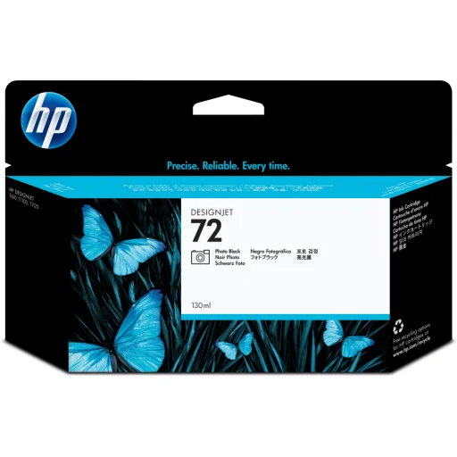 Imagen 0 de Cartridge HP 72 Photo Negro Comp DesignJet T610 T620 T770 T1100 T1200 T120 130ml