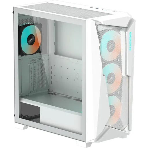 Imagen 1 de Gabinete Gigabyte C301 Glass,Vidrio Templado 2*USB3.0 USB-C ExtATX Color Blanco