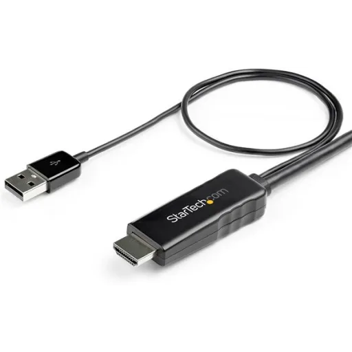 Imagen 1 de Cable Conversor HDMI a DisplayPort M/M 4K 30Hz Alim por USB Act 1.8m - StarTech