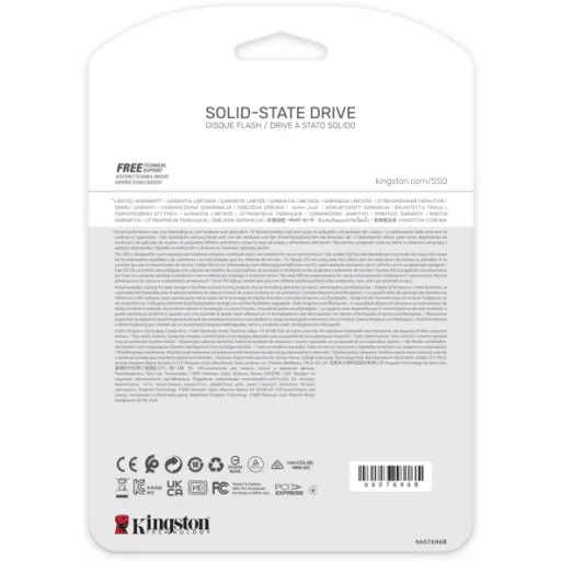 Imagen 4 de Unidad SSD Kingston NV2 250GB M.2 22*80 PCIe 4.0 x4 Lec 3000MB/s Esc 1300MB/s