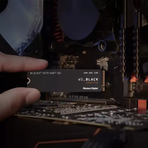 Imagen 5 de Unidad SSD Western Digital Black SN770 1TB M.2 22*80 PCIe Gen4 x4, 5150/4900MB/s