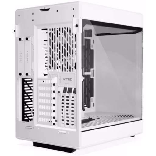 Imagen 4 de Gabinete HYTE Y60 Snow White, Vidrio Templado 2*USB3.1 USB-C Caja ATX de Torre