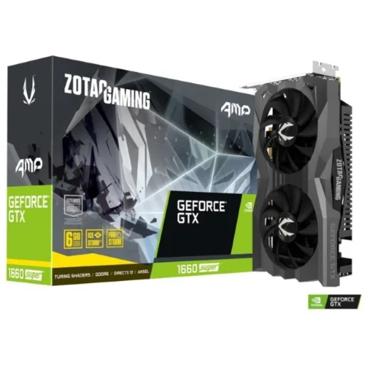 Imagen 0 de Tarjeta de Video Zotac Gaming GTX 1660 Super AMP  6GB GDDR6 PCIe 3*DP HDMI ATX 