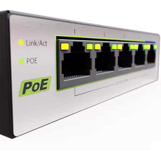 Imagen 2 de Switch Gigabit Nexxt Vertex V900P 9 Puertos PoE+, Escritorio, 120W 10/100/1000Mb