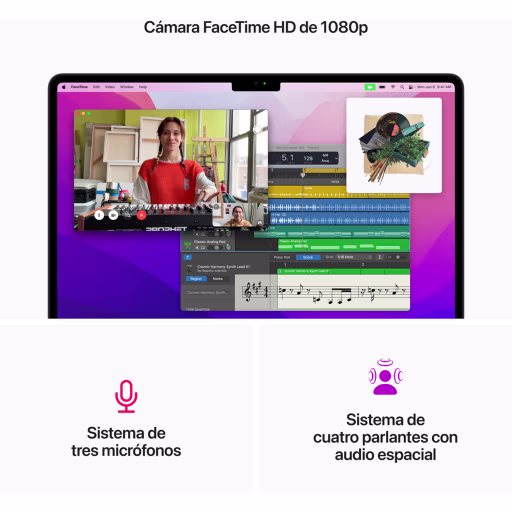 Imagen 9 de MC7X4CI/A MacBook Air 13.6/ M2 8C/ GPU 8C/ 16GB RAM/ 256GB Medianoche