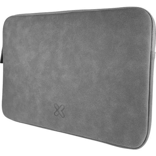 Funda KlipX KNS-220GR para Notebook hasta 15.6"" Acolcha. Poliéster Gris