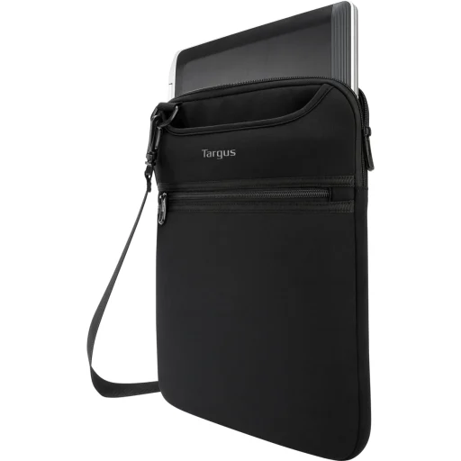 Imagen 1 de Maletin vertical slipcase para computador hasta 14 pulgadas Targus Negro