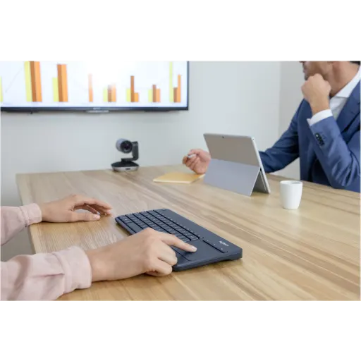 Imagen 8 de Teclado con TouchPad Inalámbrico Logitech K400 PLUS compatible PC SmartTV Negro